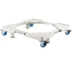 Adjustable mobile base 50-70 cm 250 kg capacity Orca - White